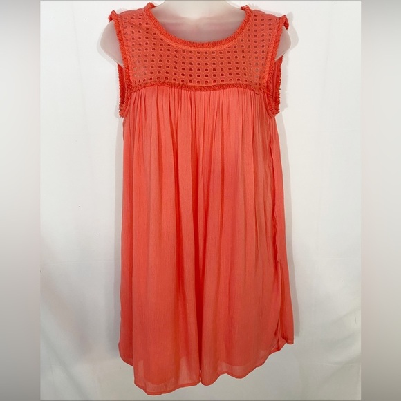 Tommy Bahama | Eyelet And Fringe Detail Dress - Vacation - Beachy - Boho - Picture 9 of 13